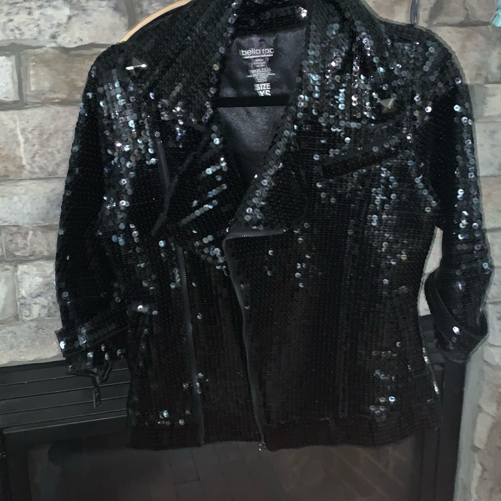Bella Roc XS sequin jacket